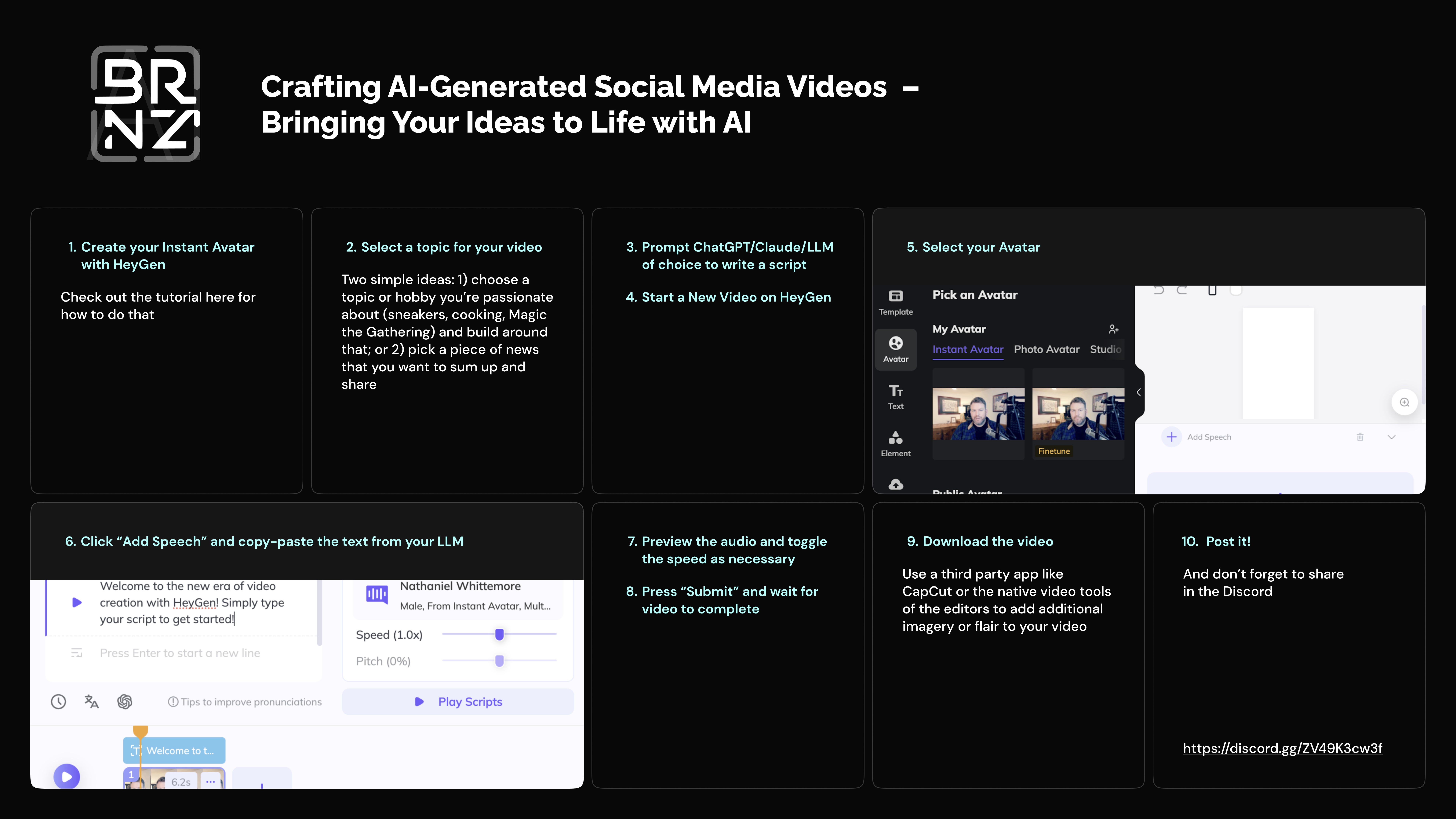 Crafting AI-Generated Social Media Videos